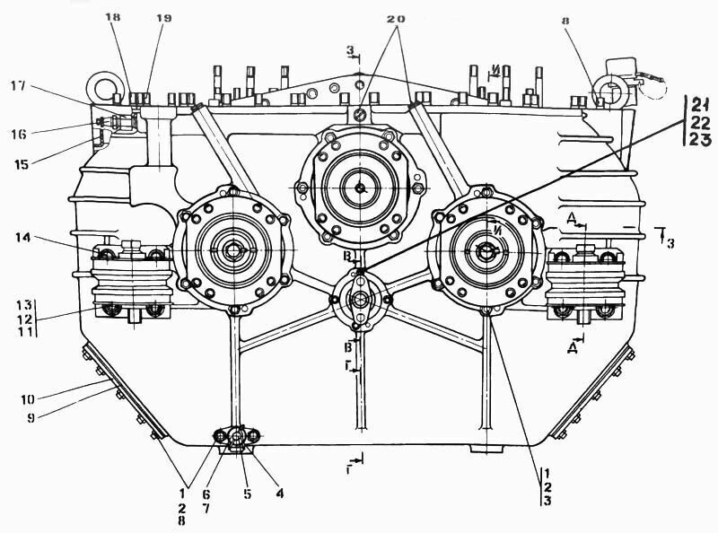 46-12-2-02СБ коробка передач трактора Т-330